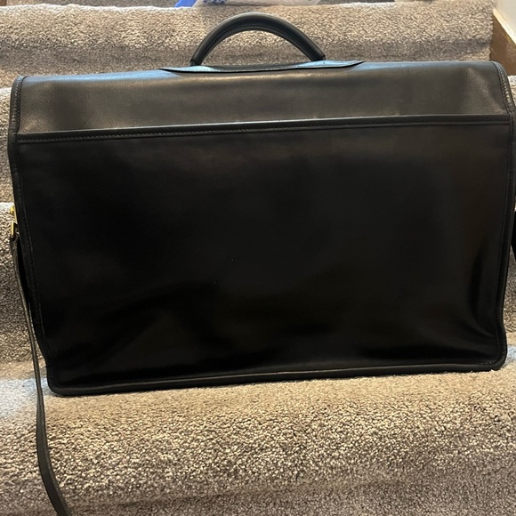 Vintage Coach black laptop briefcase - Picture 4 of 16